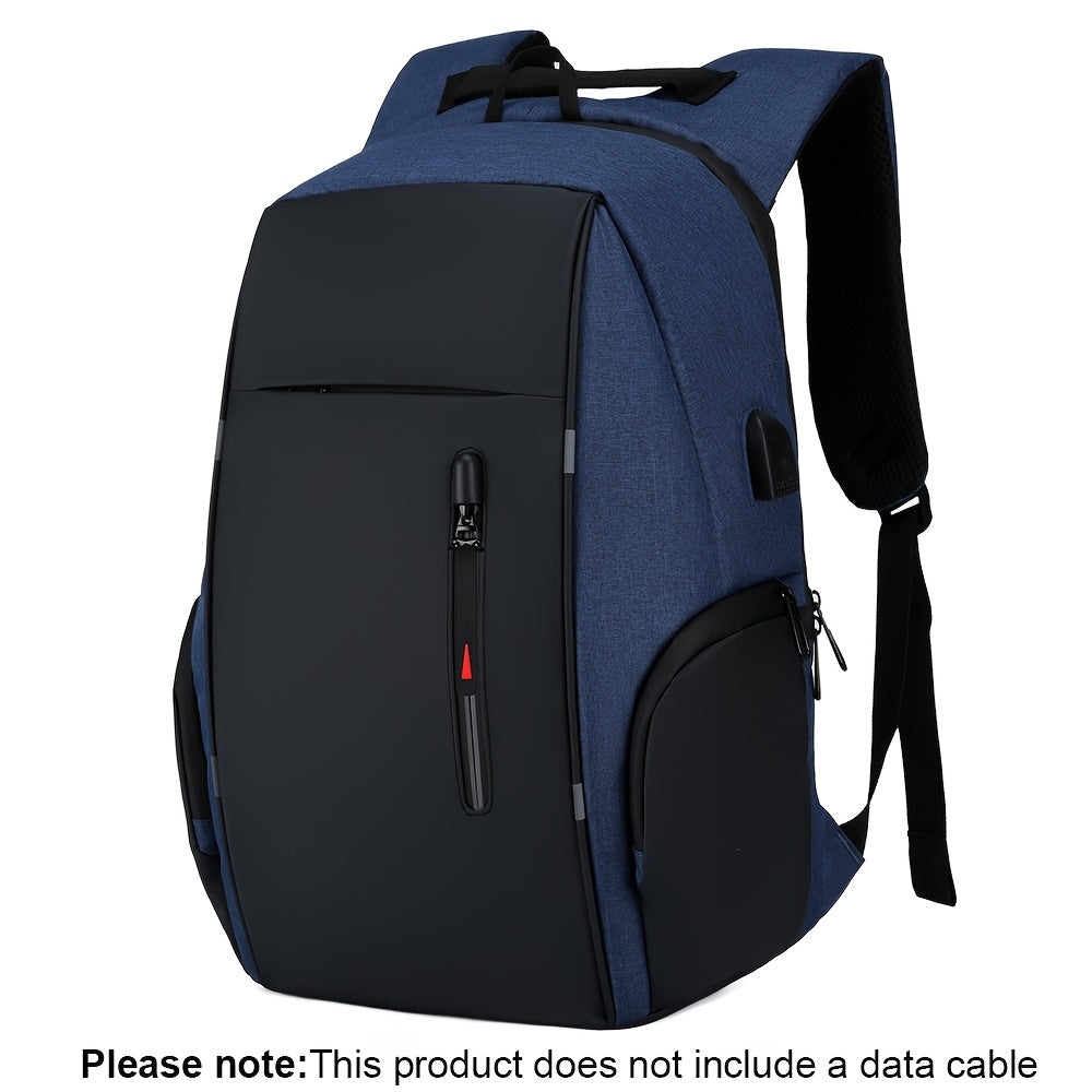 Men’s Anti-Theft Laptop Backpack – Large Capacity Travel & Business Bag