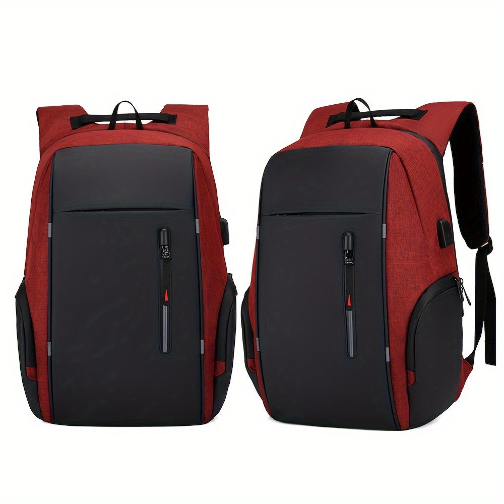 Men’s Anti-Theft Laptop Backpack – Large Capacity Travel & Business Bag