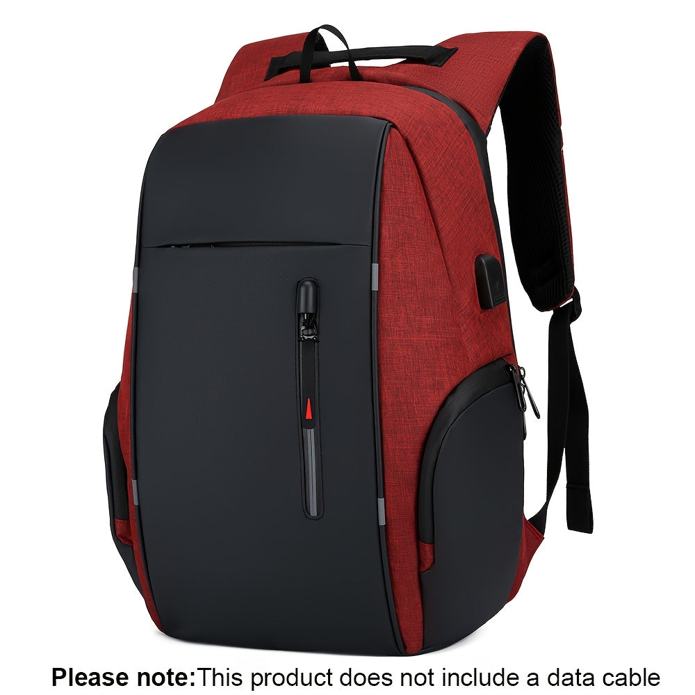 Men’s Anti-Theft Laptop Backpack – Large Capacity Travel & Business Bag