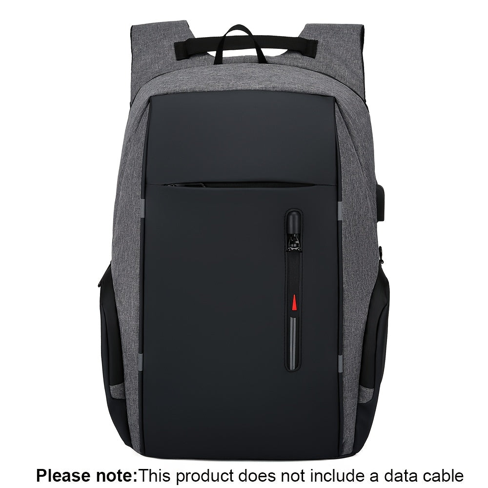 Men’s Anti-Theft Laptop Backpack – Large Capacity Travel & Business Bag
