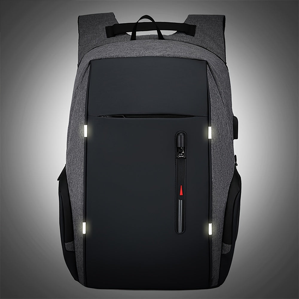 Men’s Anti-Theft Laptop Backpack – Large Capacity Travel & Business Bag
