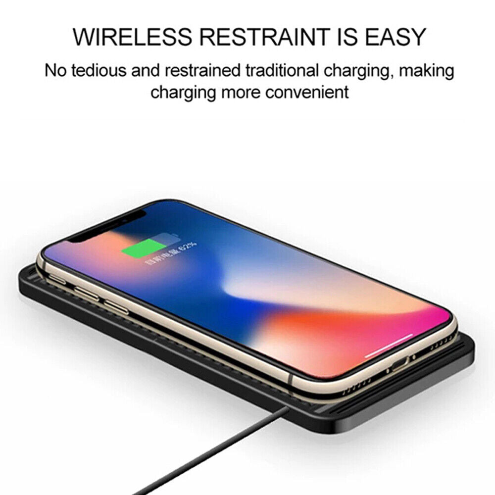 Wireless Car Charger Pad – Fast Charging with USB Connector