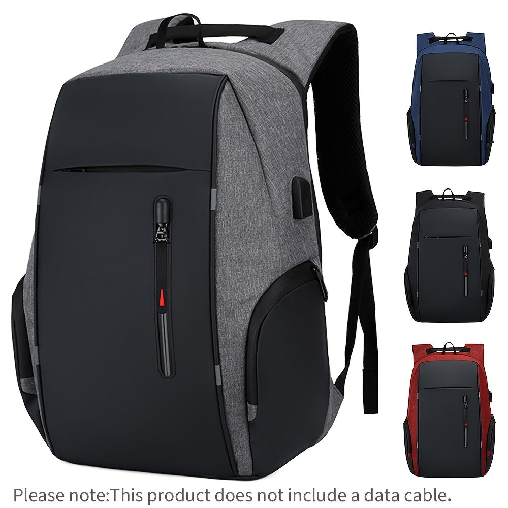 Men’s Anti-Theft Laptop Backpack – Large Capacity Travel & Business Bag