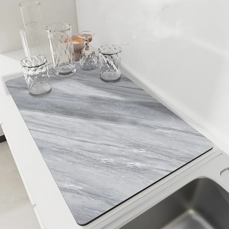 Kitchen Dish Drying Mat