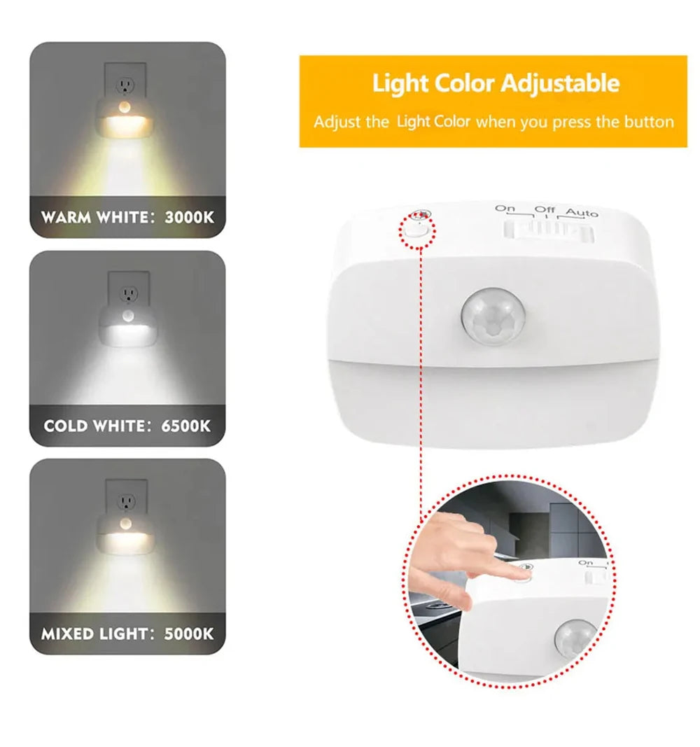 LED Motion Sensor Night Light