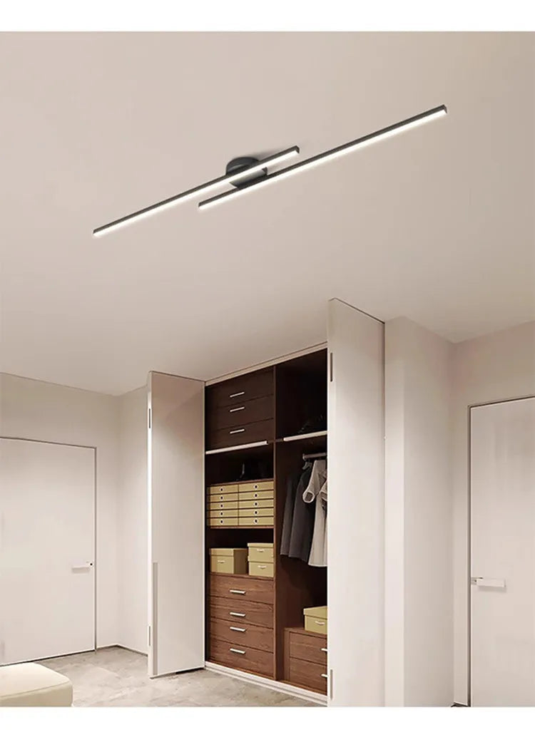 Long Aluminium LED Ceiling Light