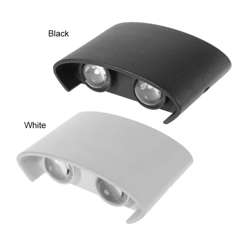 LED Wall Sconce – Modern Indoor & Outdoor Up/Down Wall Mount Light for Living Room