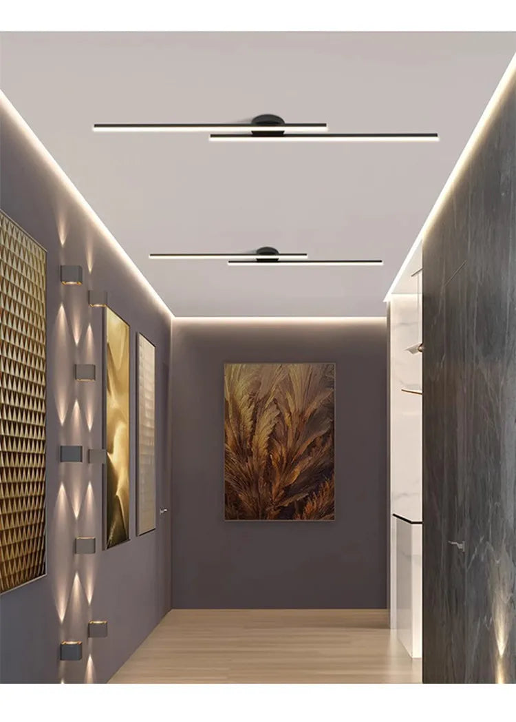 Long Aluminium LED Ceiling Light