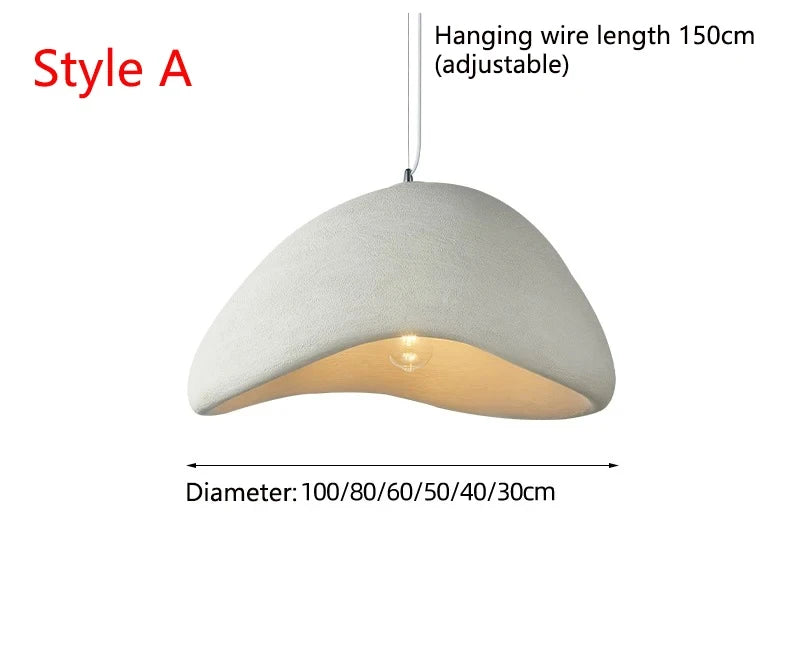 Nordic Wabi-Sabi LED Chandelier
