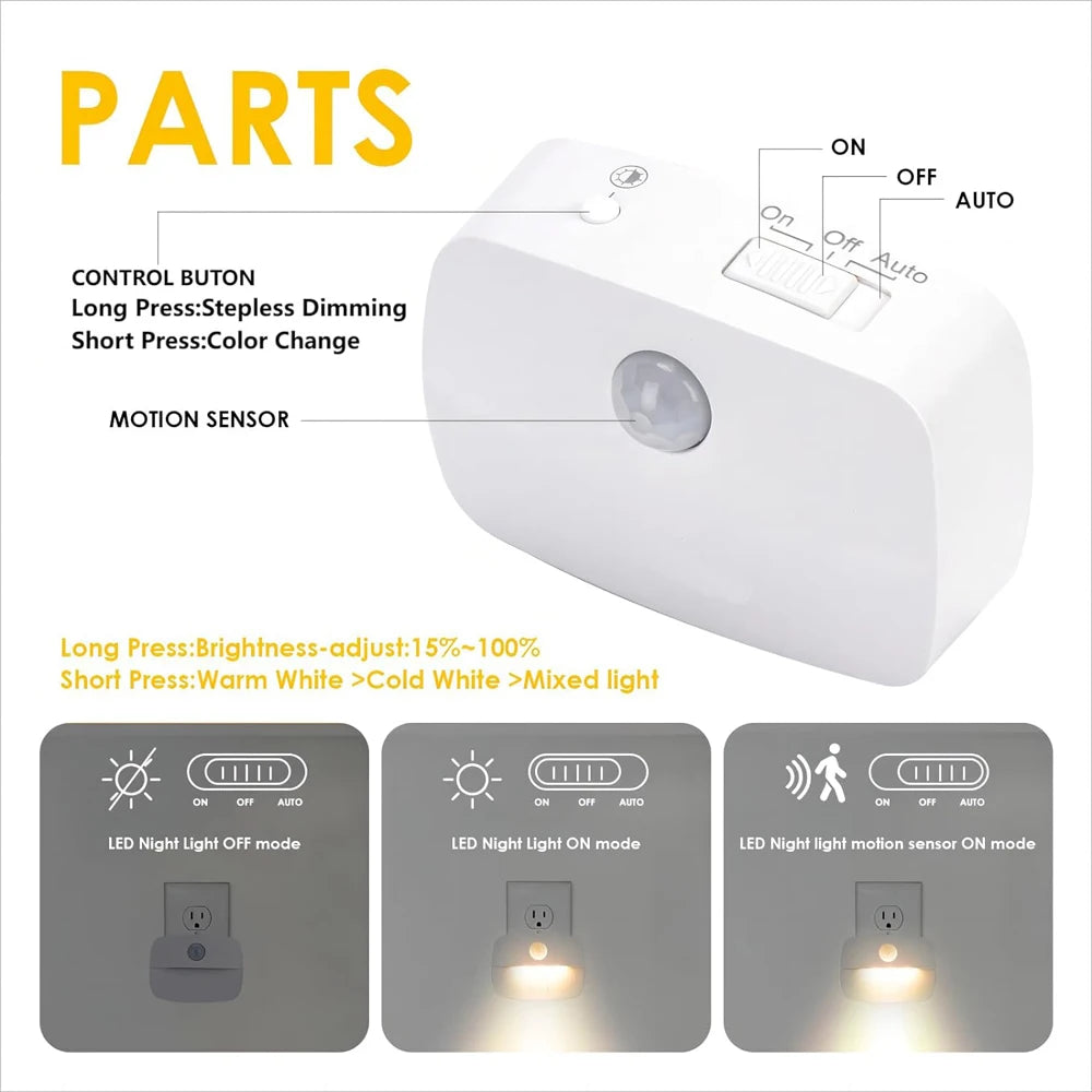 LED Motion Sensor Night Light