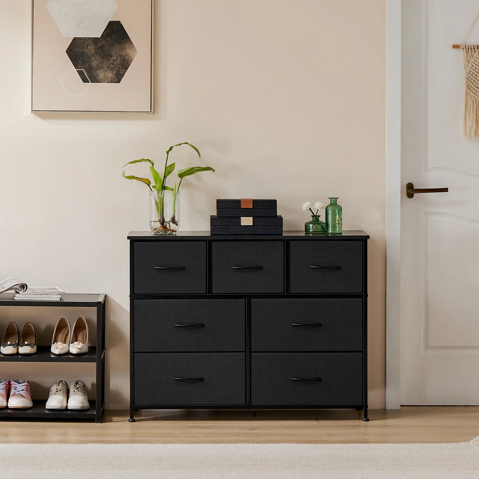 JHK 7-Drawer Fabric Bedroom Organizer