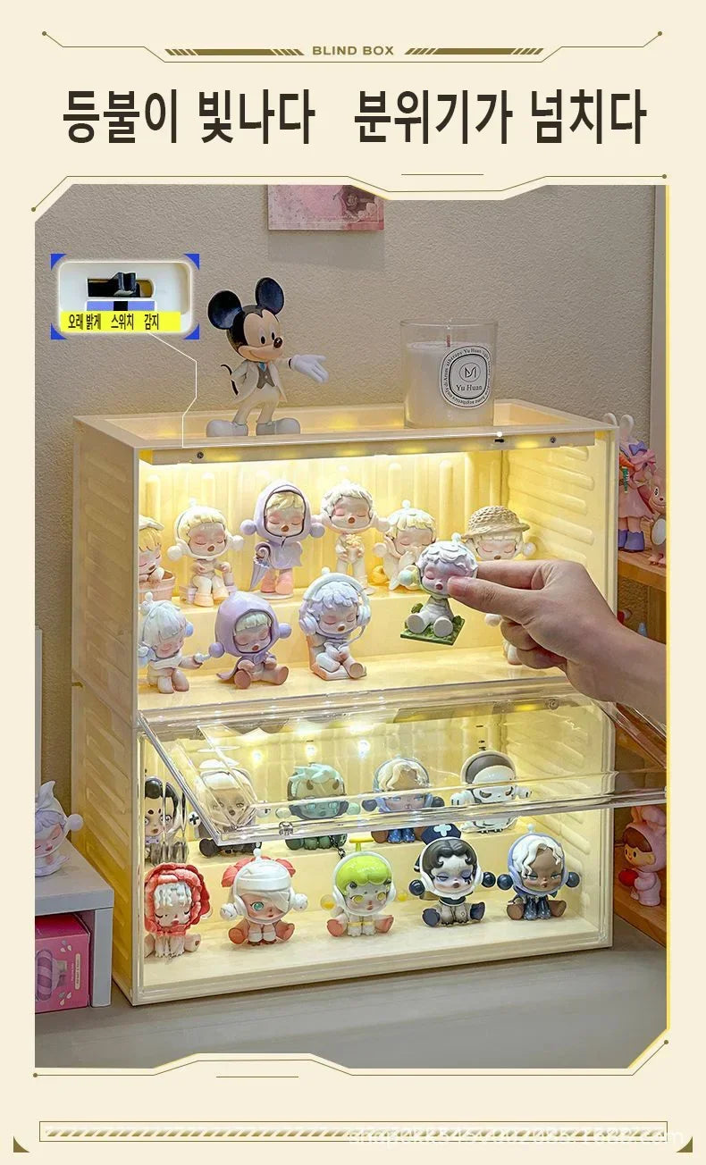 3PCS Action Figure Display Box