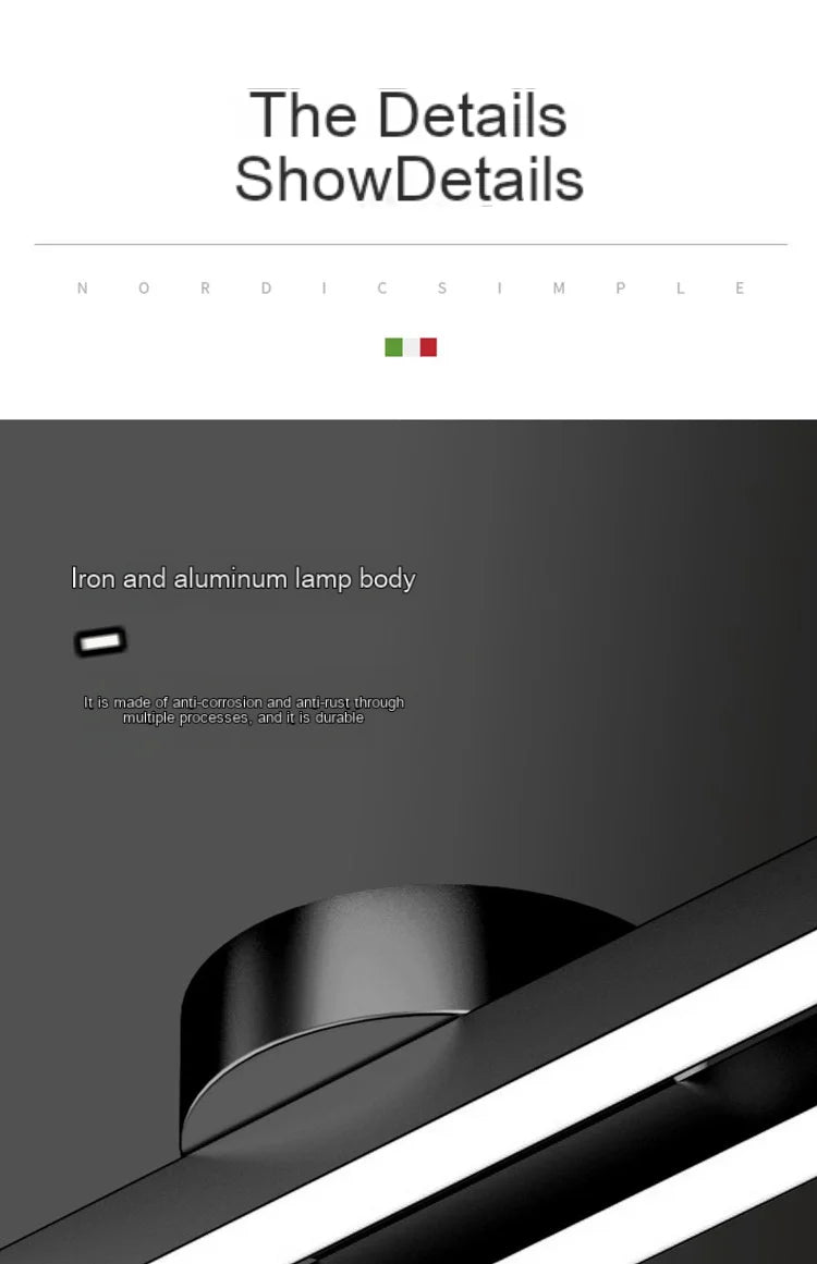 Long Aluminium LED Ceiling Light