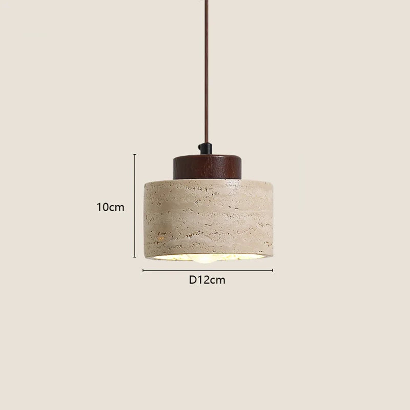 Japanese Wabi-Sabi Bedside Lamp