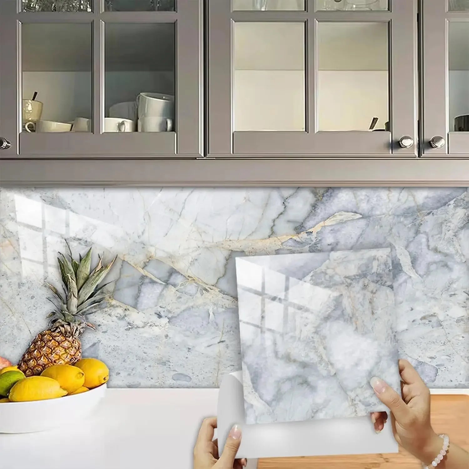 Thickened Self-Adhesive Marble Wall & Floor Stickers