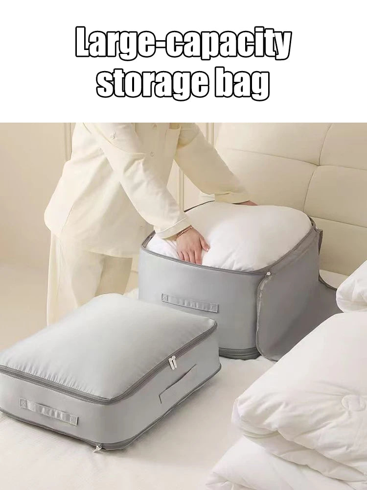 Self-Compressing Storage Bag
