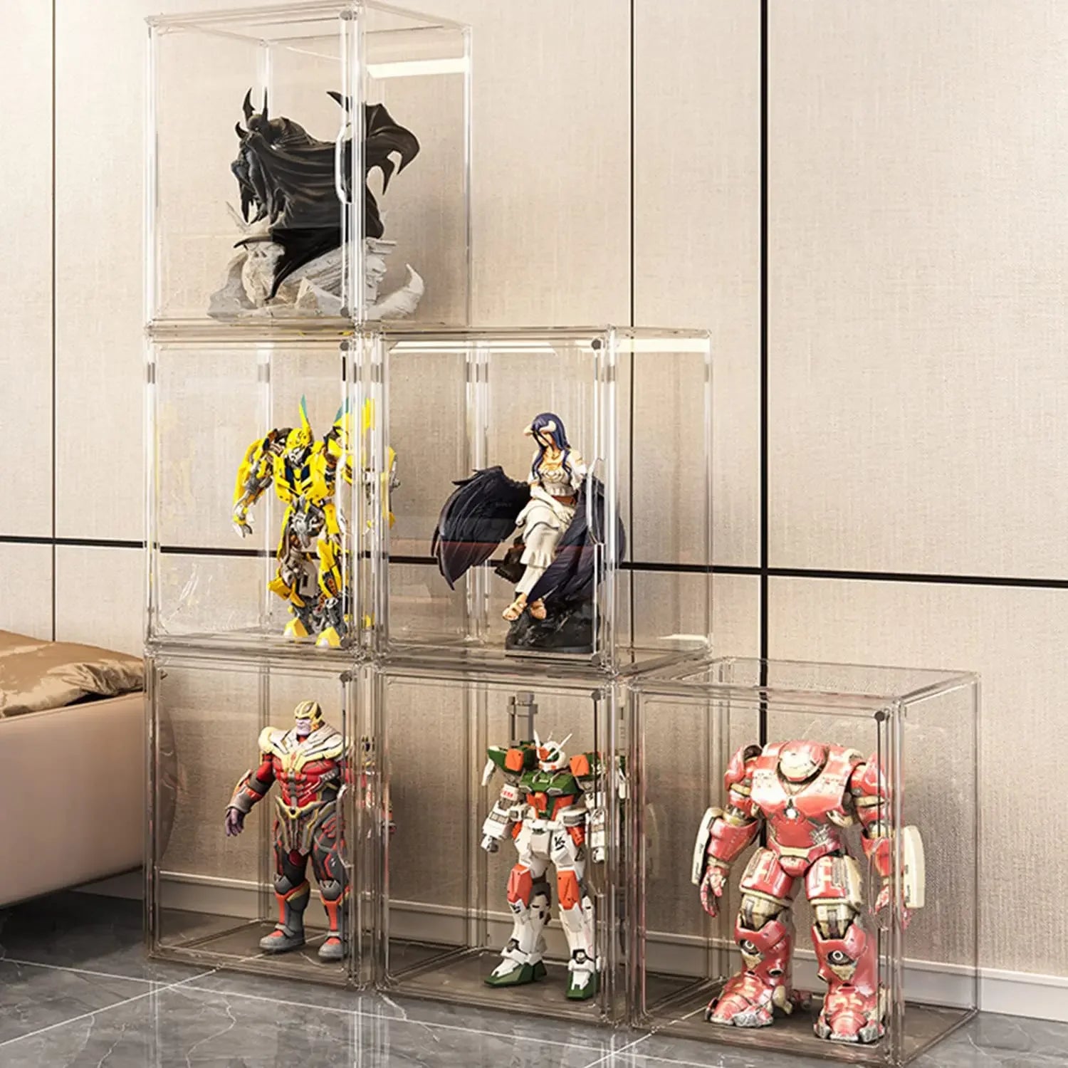 Large Acrylic Storage Box Organizer