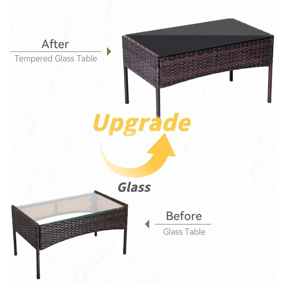 4-Piece Outdoor Patio Furniture Set