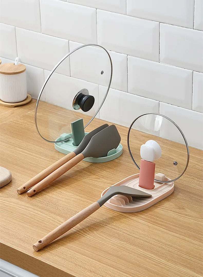 Plastic Spoon Holder – Heat-Resistant Kitchen Utensil Organizer