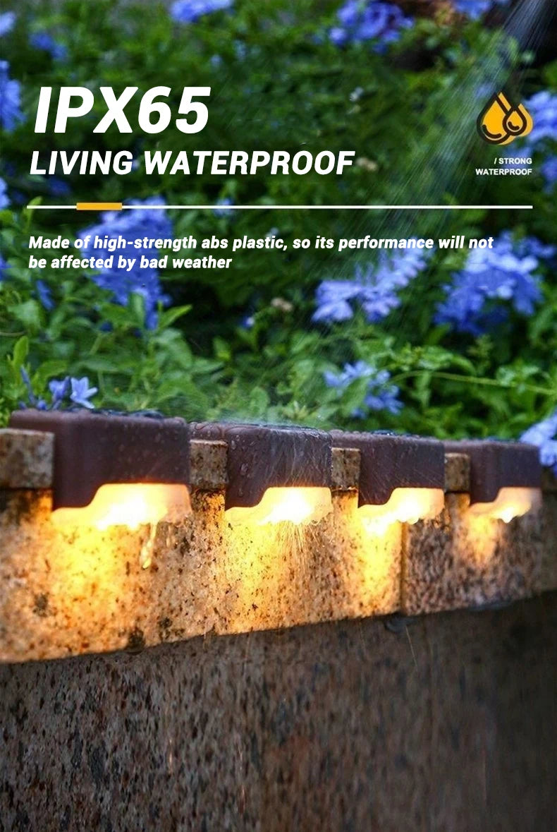 Waterproof Outdoor Garden, Deck & Patio Stairs Lamp