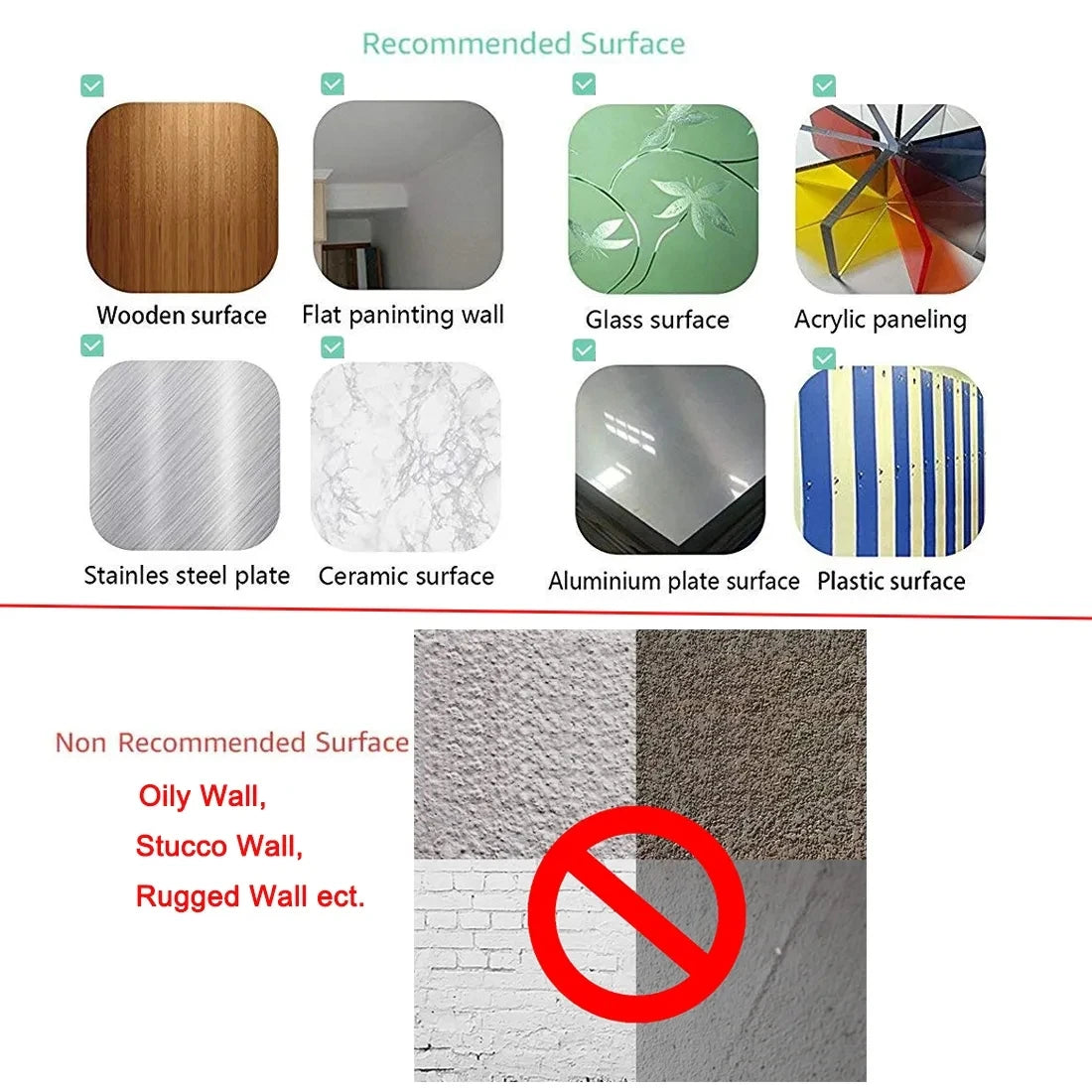 10 PCS Waterproof & Anti-Oil Peel-and-Stick Wall Tiles