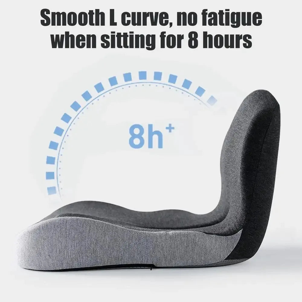 Memory Foam Backrest Cushion – Non-Slip Car Seat Support for Drivers