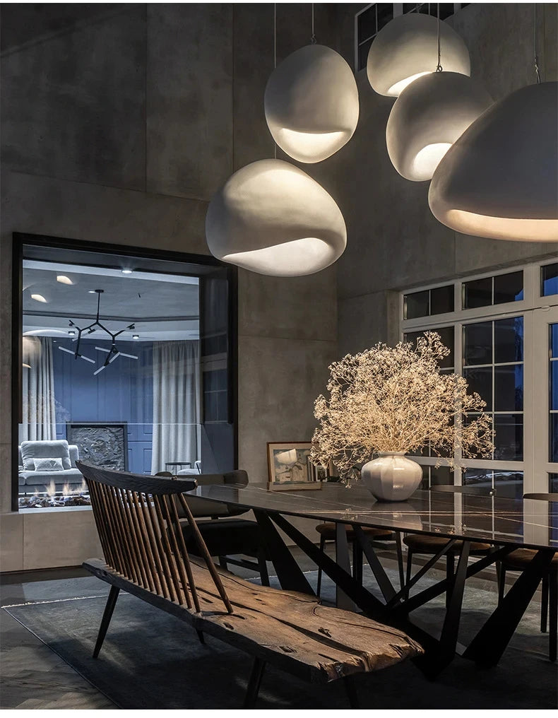 Nordic Wabi-Sabi LED Chandelier