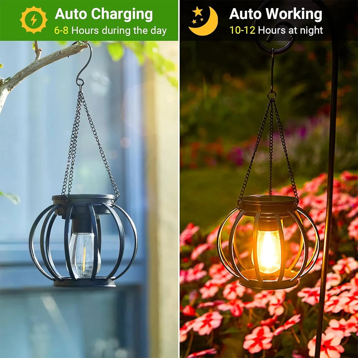 Waterproof Outdoor Garden Light with Daylight Sensor