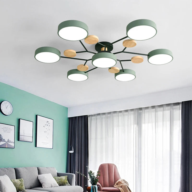 3-Color Adjustable Lighting for Living Room