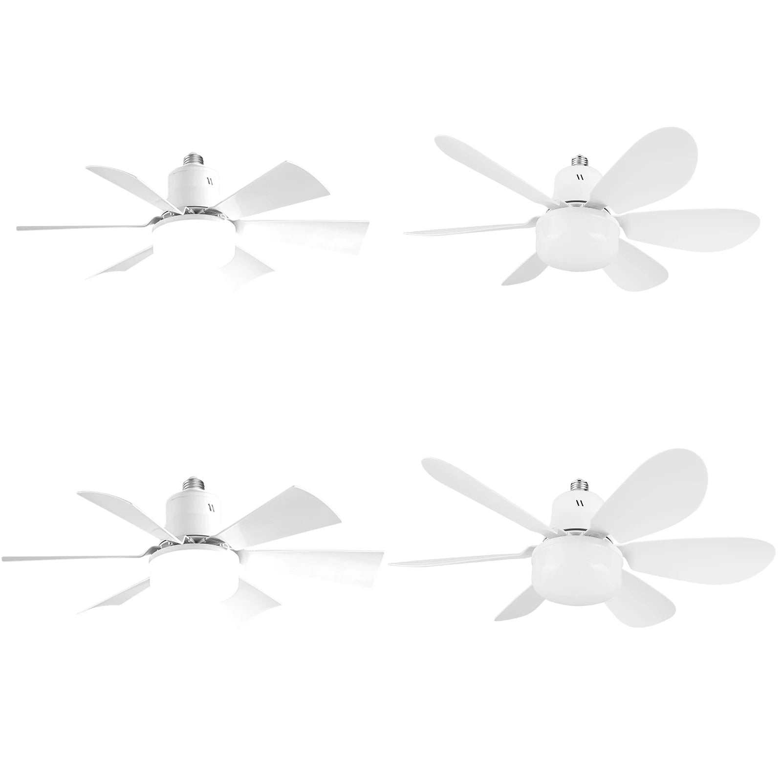 Screw-in Ceiling Fan with Light