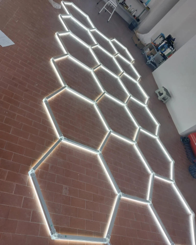 Hexagon LED Garage Light