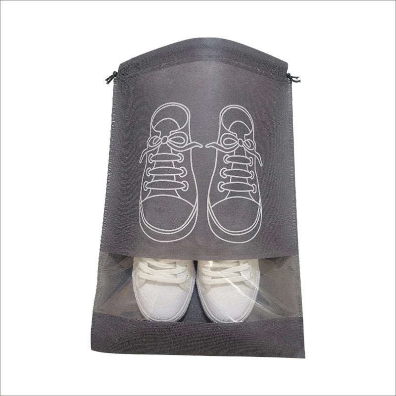 Shoes Storage Bags – Waterproof Non-Woven Closet & Travel Organizer
