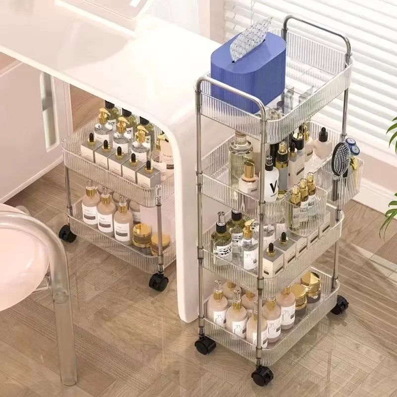 3/4 Layer Rolling Storage Trolley