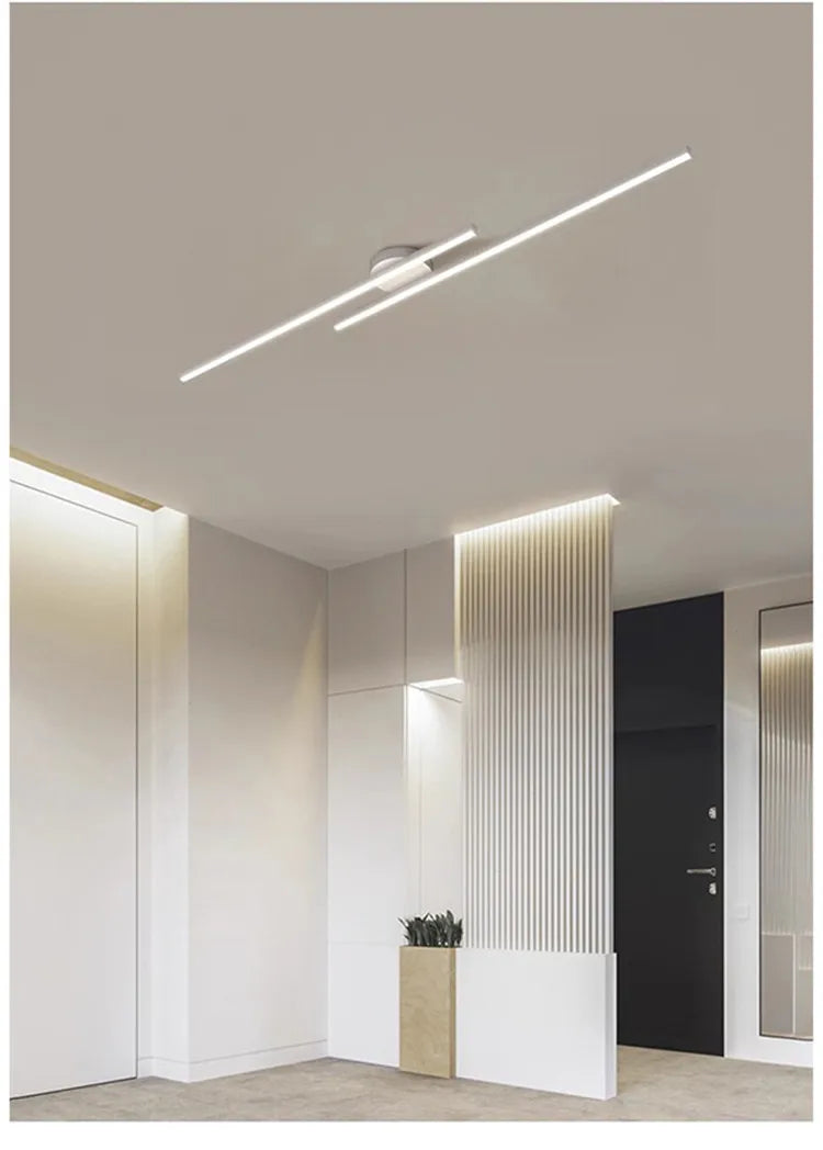 Long Aluminium LED Ceiling Light