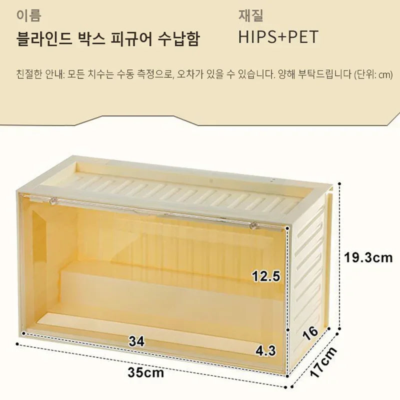3PCS Action Figure Display Box
