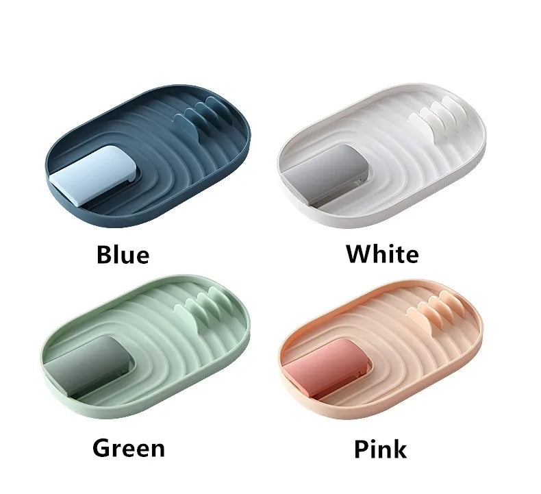 Plastic Spoon Holder – Heat-Resistant Kitchen Utensil Organizer