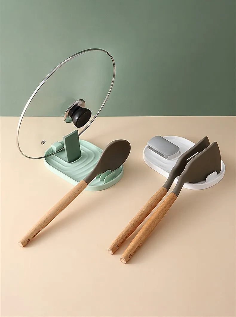 Plastic Spoon Holder – Heat-Resistant Kitchen Utensil Organizer