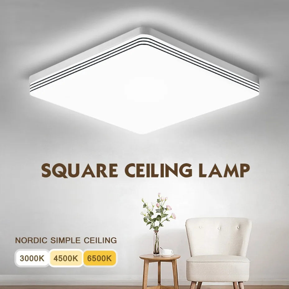 Square LED Ceiling Lamp