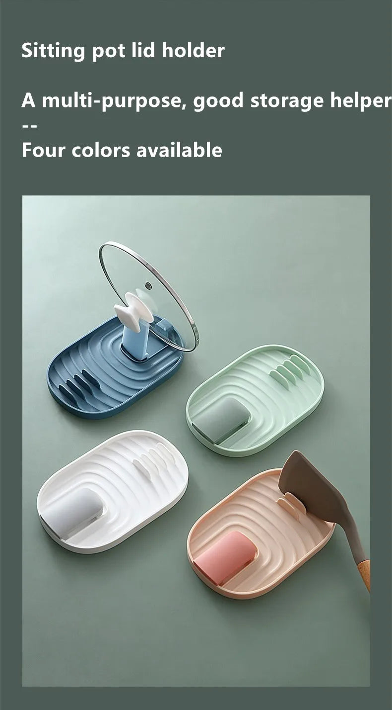 Plastic Spoon Holder – Heat-Resistant Kitchen Utensil Organizer
