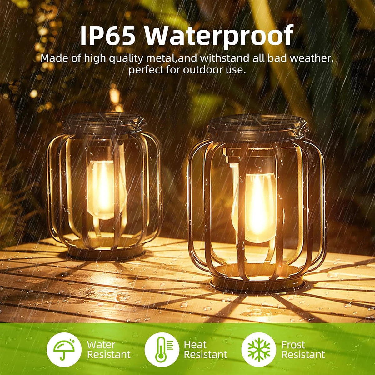 Waterproof Outdoor Garden Light with Daylight Sensor