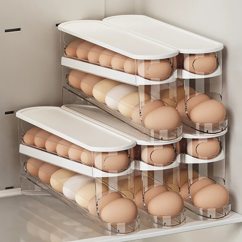 Bilayer Rolling Egg Rack