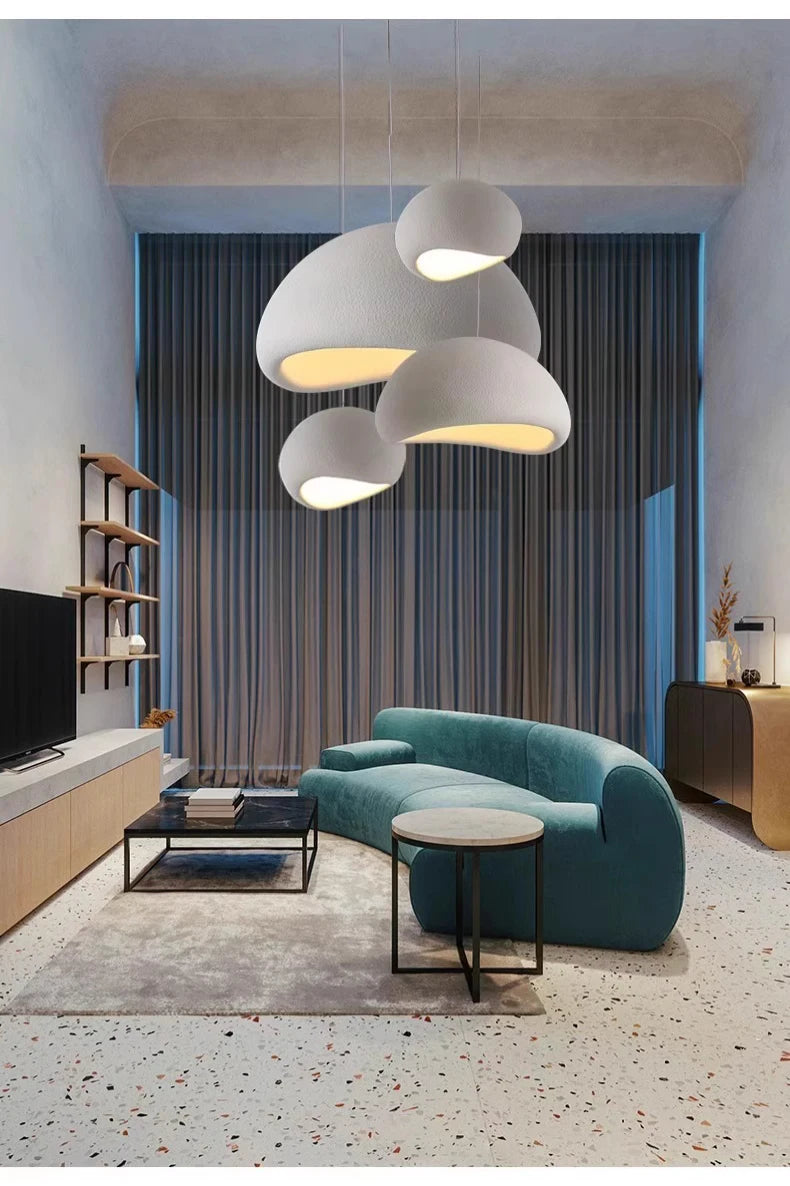 Nordic Wabi-Sabi LED Chandelier