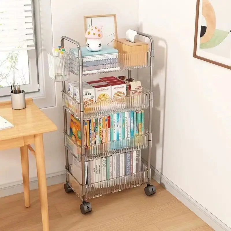 3/4 Layer Rolling Storage Trolley
