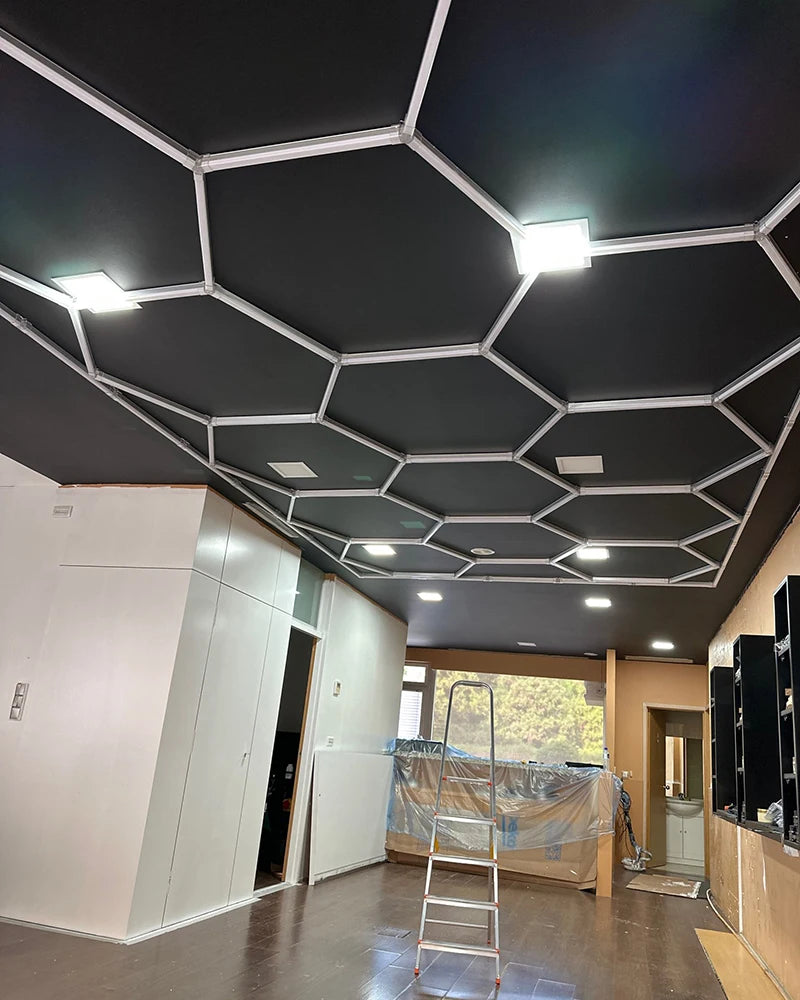 Hexagon LED Garage Light