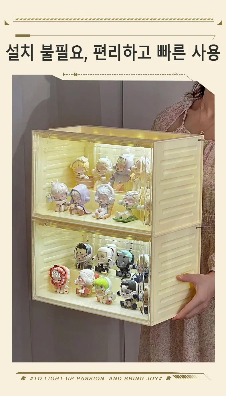 3PCS Action Figure Display Box