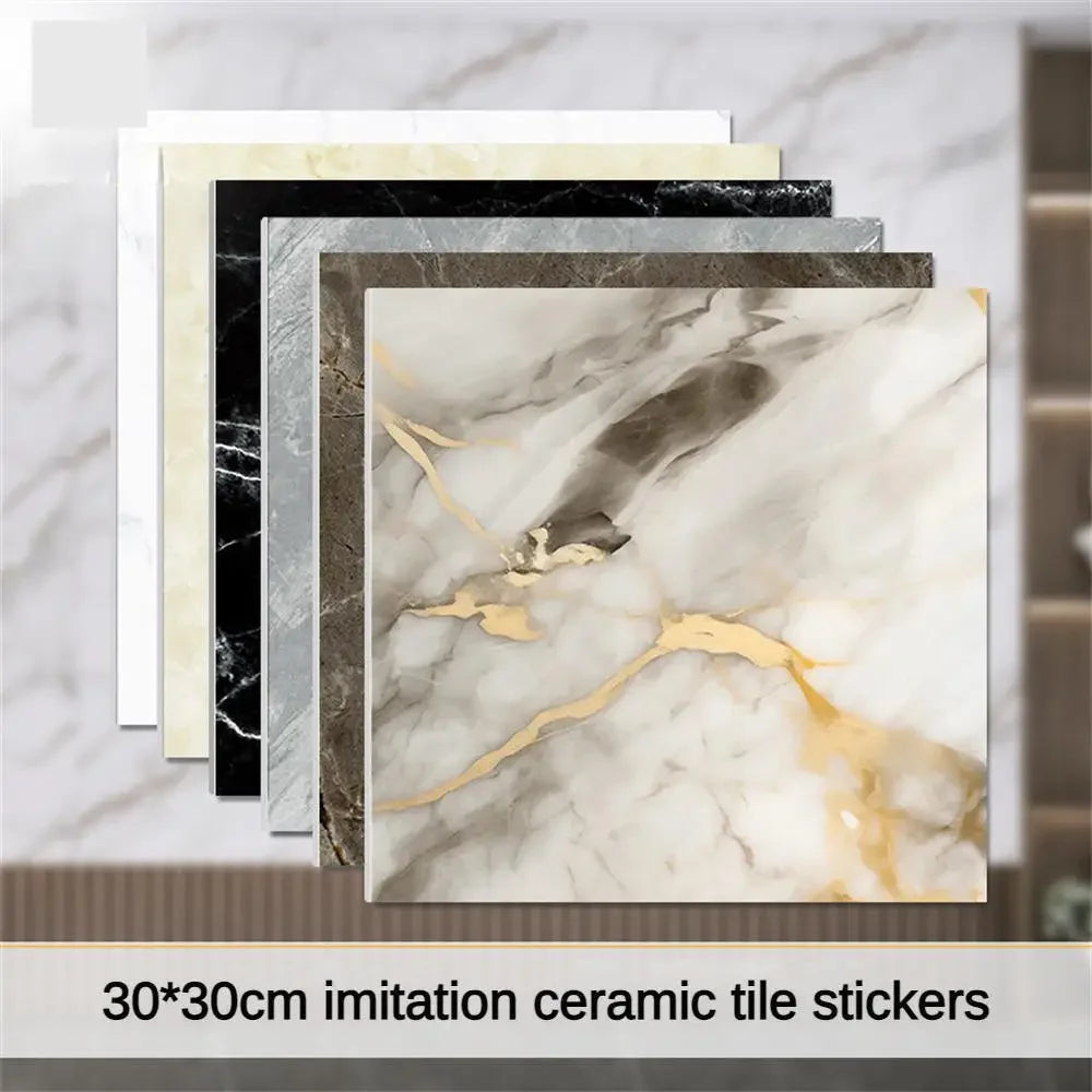 Thickened Self-Adhesive Marble Wall & Floor Stickers
