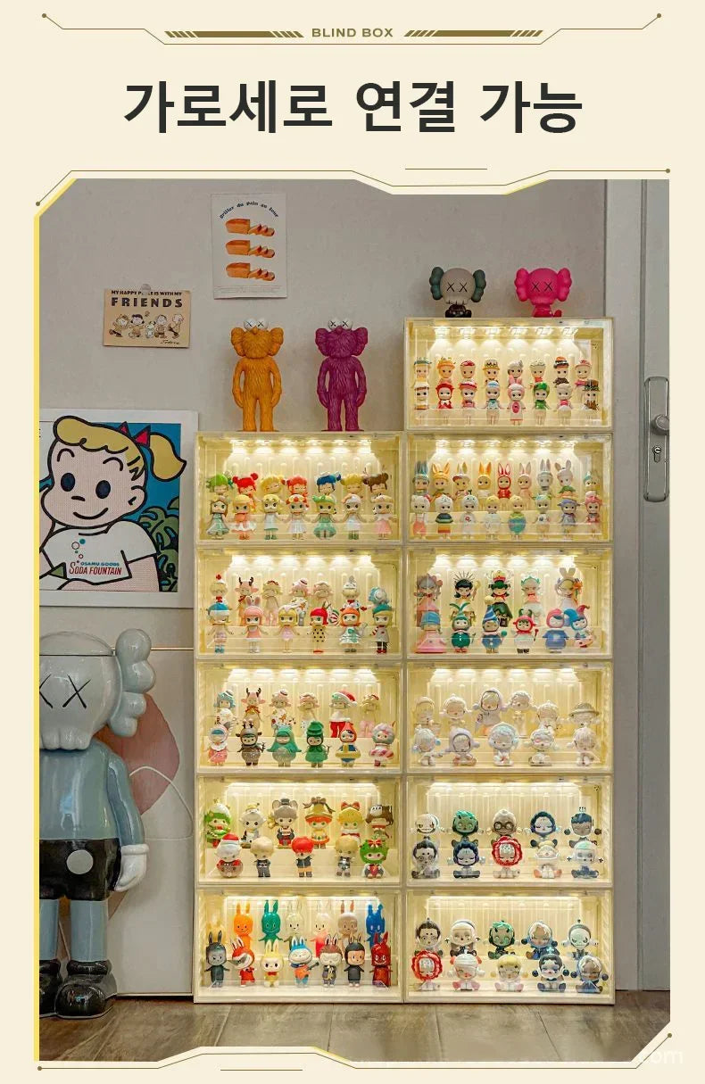 3PCS Action Figure Display Box