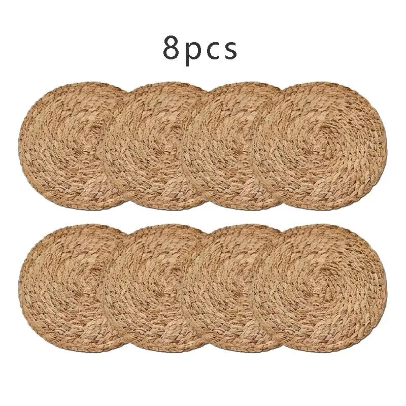 Handwoven Rattan Pot Mats