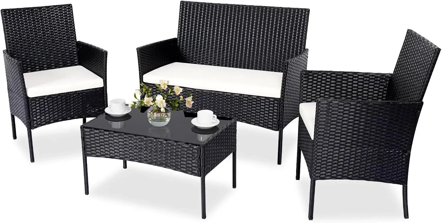 4-Piece Outdoor Patio Furniture Set