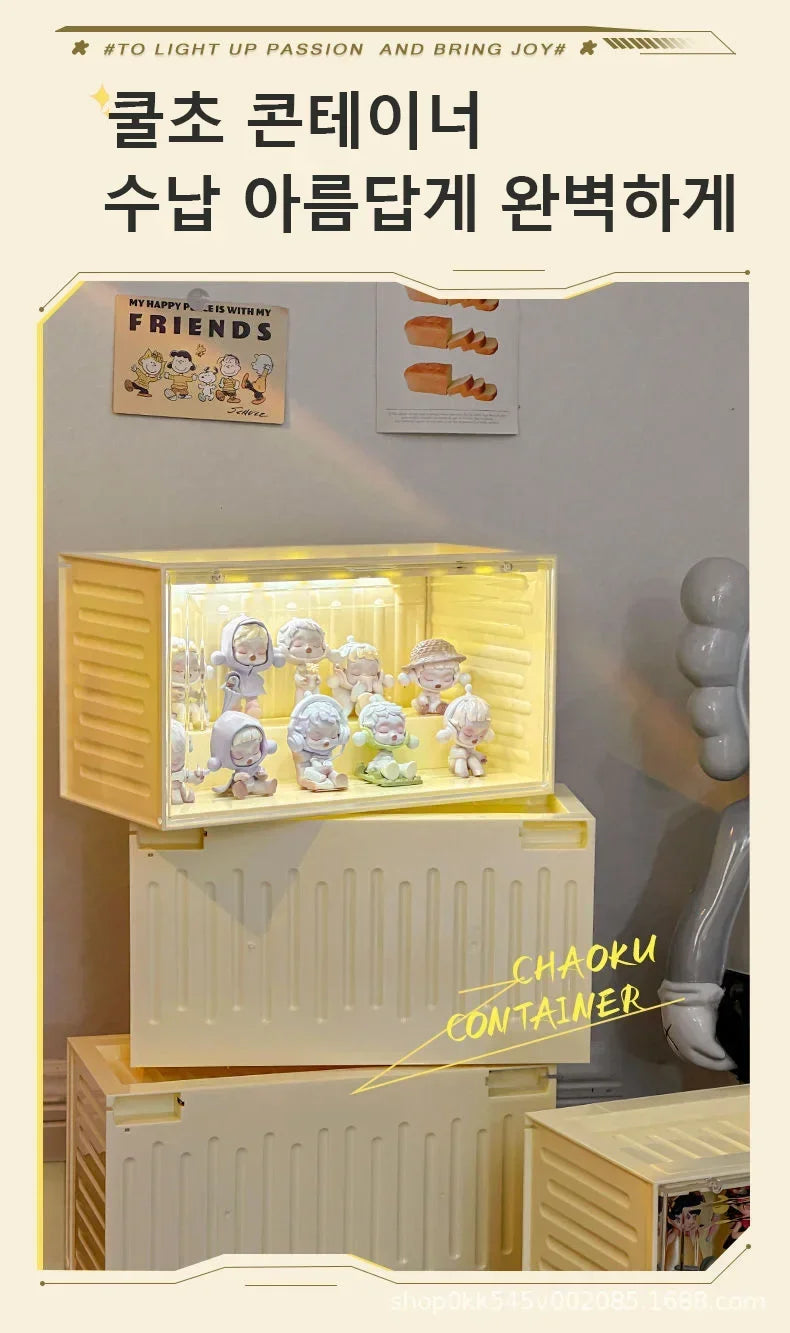 3PCS Action Figure Display Box